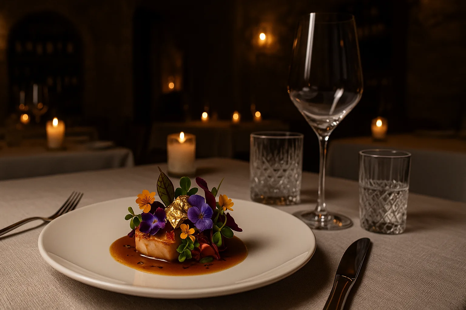 Experiencia gastronómica de alta cocina con estrella Michelin
